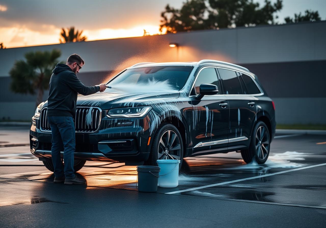 Mobile detailing with Omni Wash